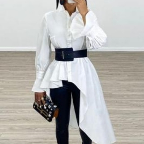 COPY - White blouse - Picture 3 of 4